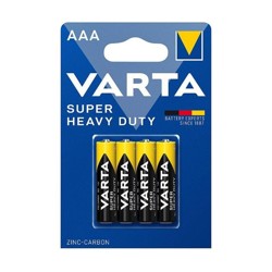 Batérie Varta Zinc-Carbon Superlife AAA 1,5V (4ks) (baterky)