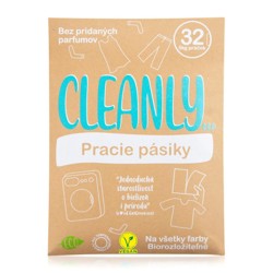 Cleanly Eco pracie pásiky na 32 praní